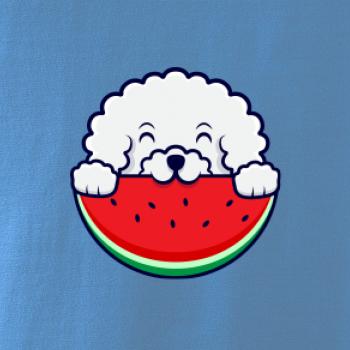 Bišónik s melónom