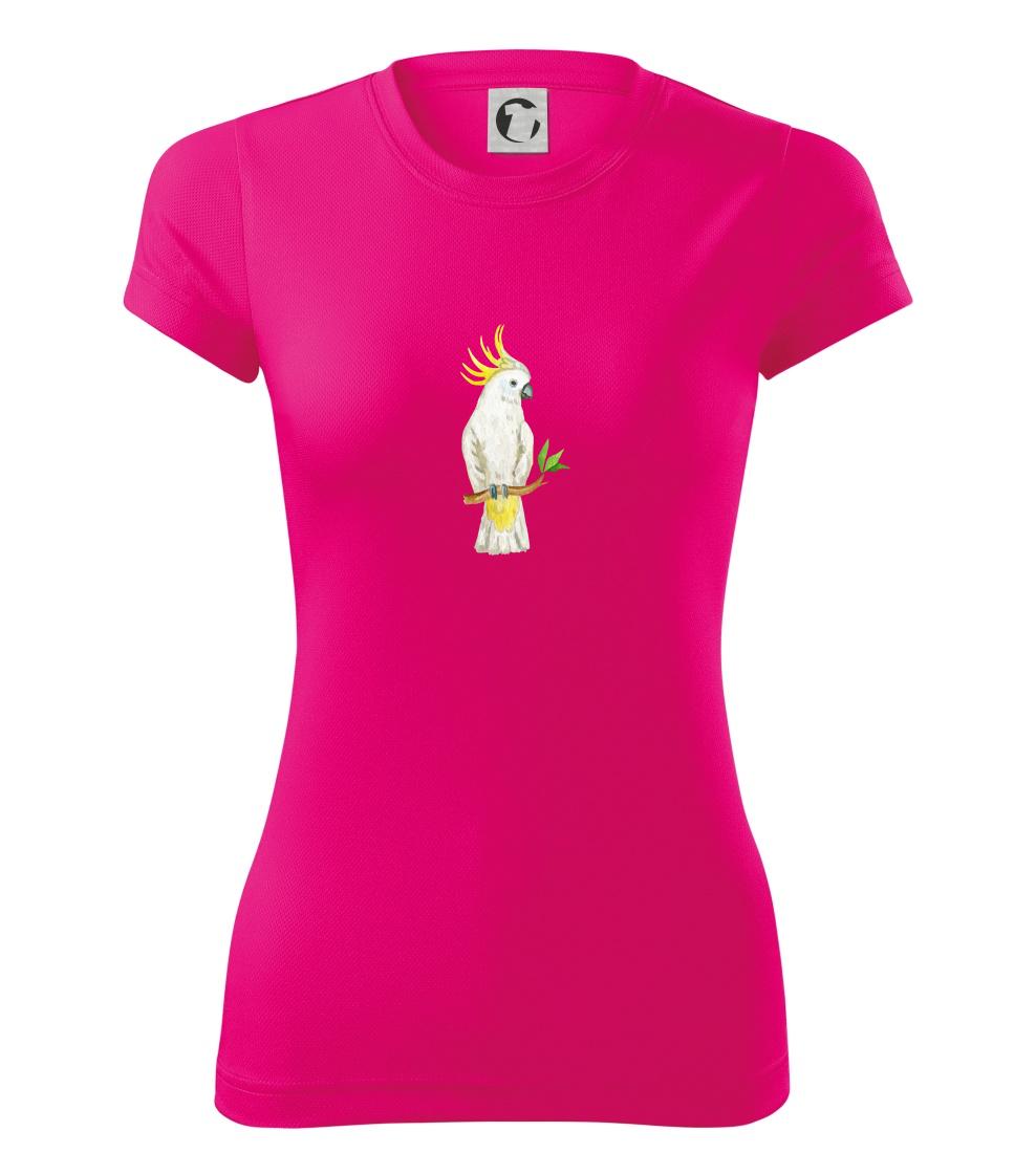 Papagáj Kakadu kreslený Papagáj Kakadu kreslený