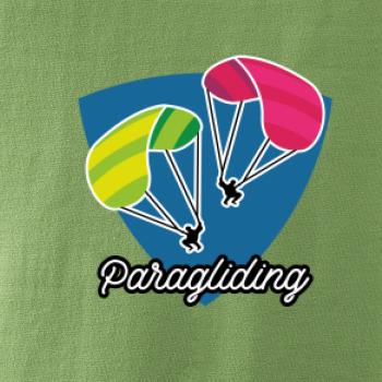 Paragliding dva padáky