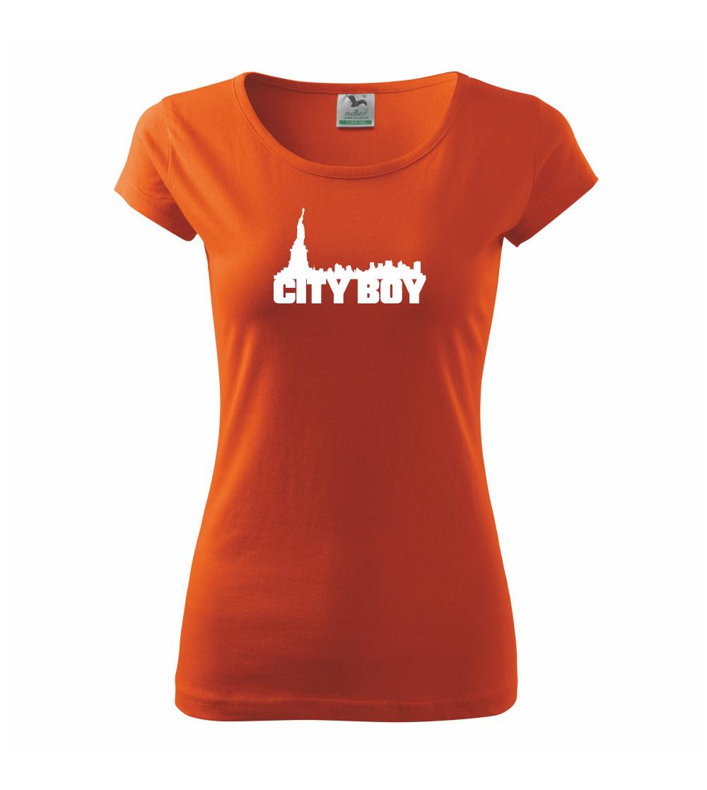 Trička pre cestovateľov - Cityboy - Dámske tričko Pure