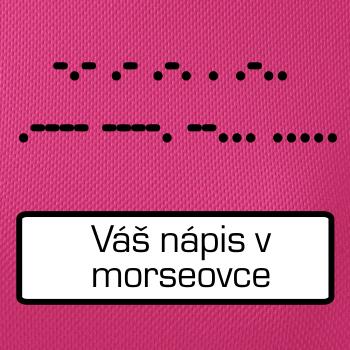Morzeovka - váš nápis