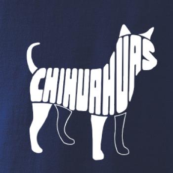 Čivava nápis