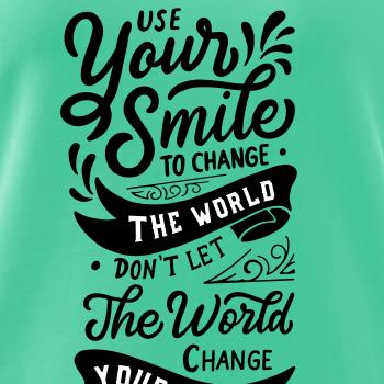 Your smile to change the world