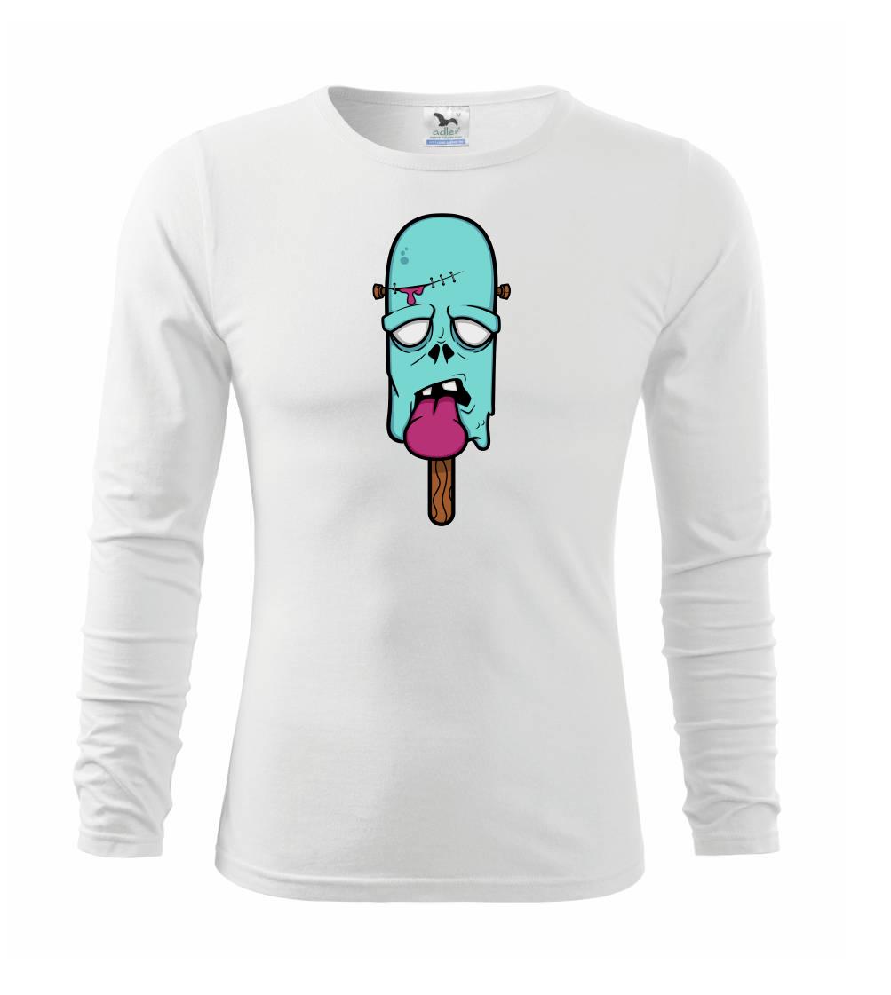Grafické tričká - Zombie zmrzlina - Tričko detské Long Sleeve