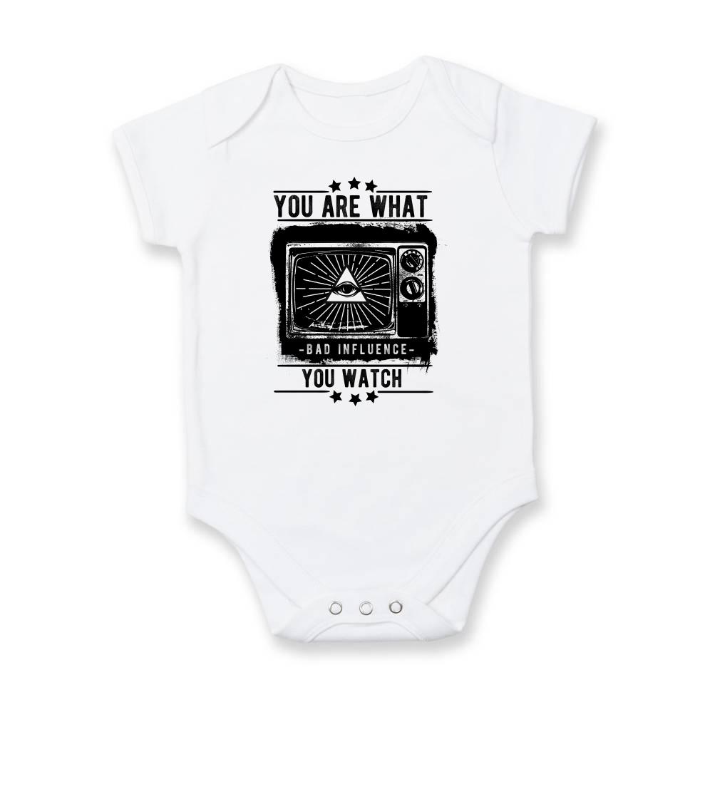 Filmové tričká - You Are What You Watch - Body dojčenské s krátkym rukávom