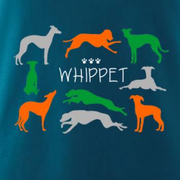 Whippet farebný Whippet farebný