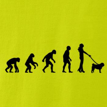 Evolúcia pes Mops (muž-žena)
