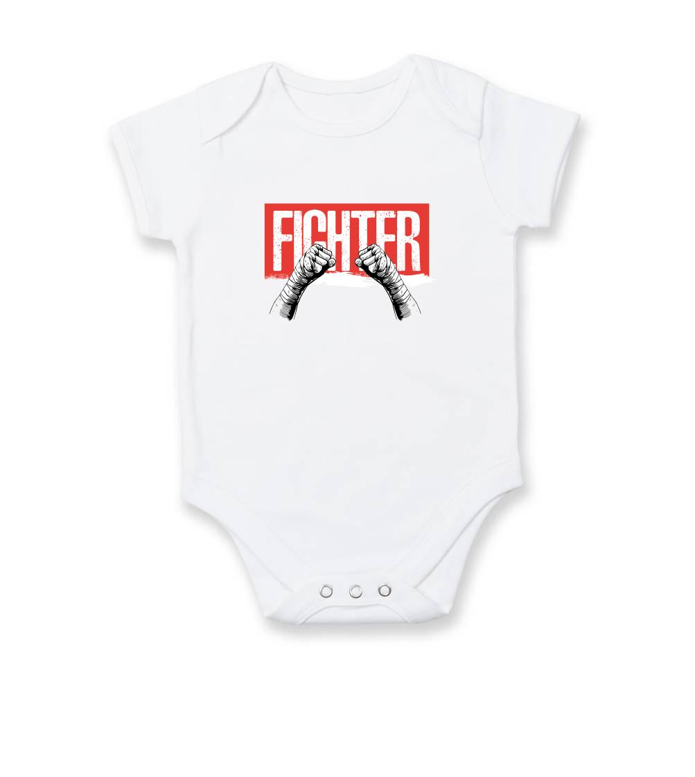 Tričká na box - Fighter päste - Body dojčenské s krátkym rukávom
