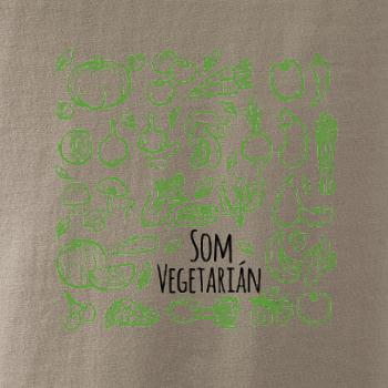 Som vegetarián - zelenina vo štvorci