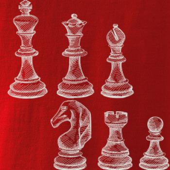 Šachové figúrky kreslené Šachové figúrky kreslené