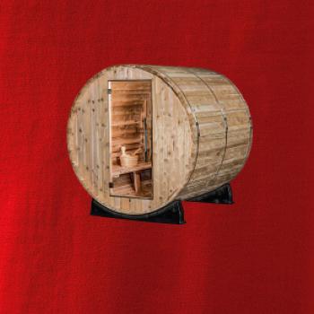 Vonkajšia sauna z boku
