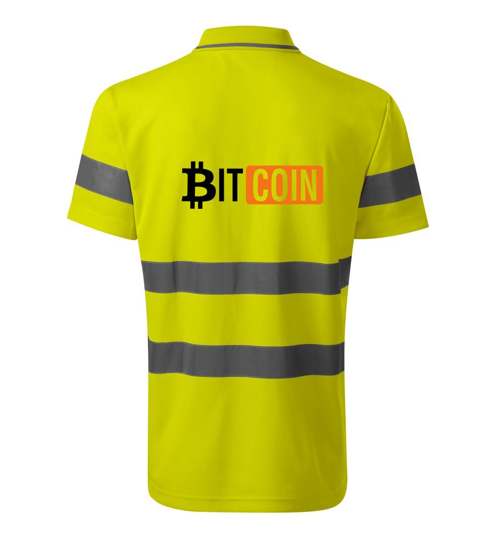 Bitcoin nápis Bitcoin nápis