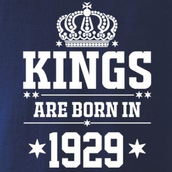 Kings are born in 1929