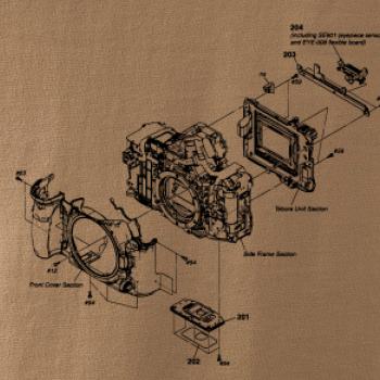 Nákres Digitálny fotoaparát Nákres Digitálny fotoaparát