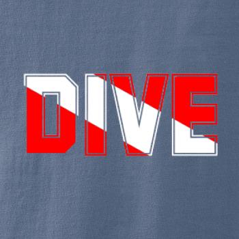 Dive nápis vlajka Dive nápis vlajka