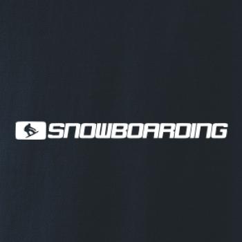 Snowboarding nápis Snowboarding nápis