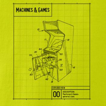 Nákres herný automat otvorený