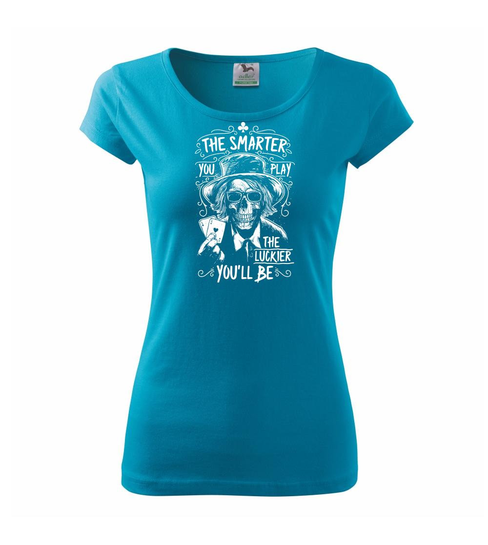 Lucky poker player Lucky poker player