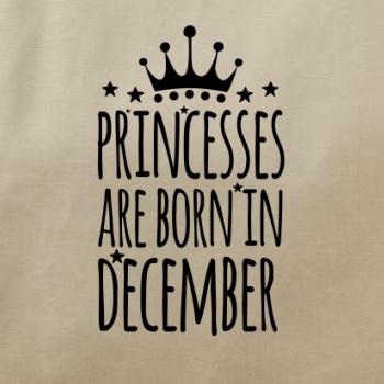 Princesses are born in December
