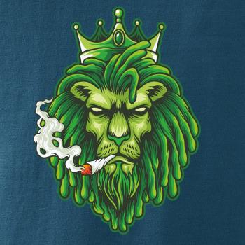 Zhulený lev zelený