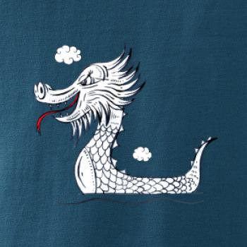 Dračia loď olejomaľba