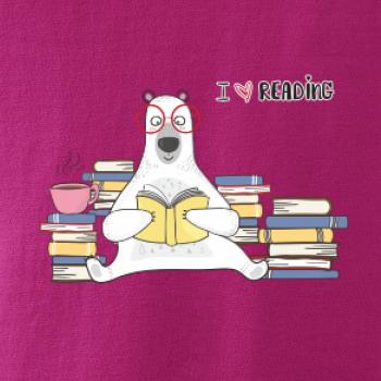 I love reading medveď