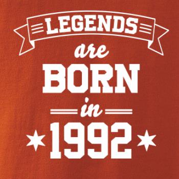 Legends are born in 1992