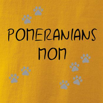 Pomerian mom (Nemecký trpasličí špic)  (Reflexné labky)