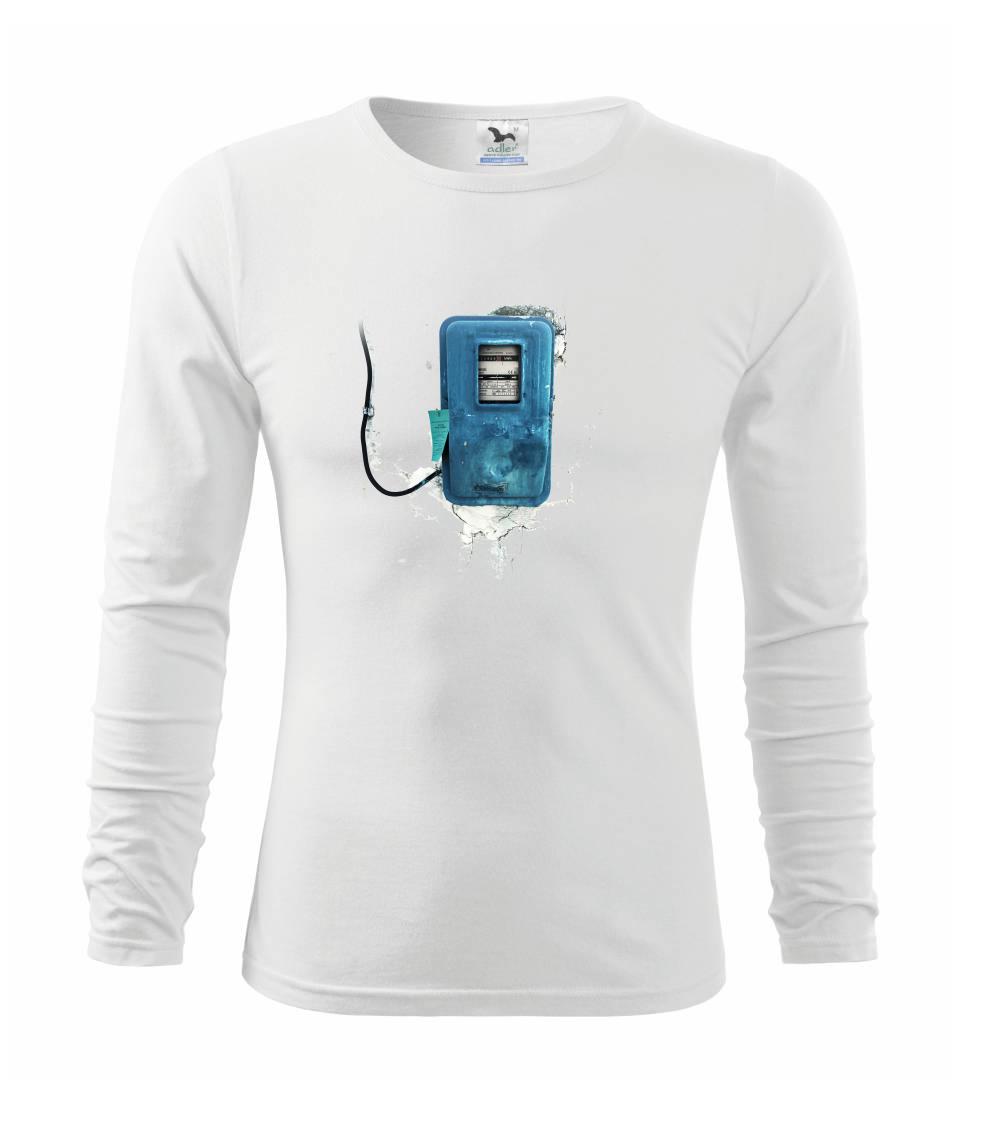Grafické tričká - Elektromer - Tričko s dlhým rukávom FIT-T long sleeve