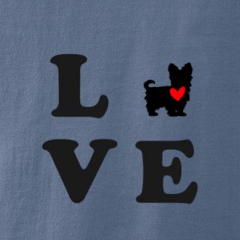 Yorkshire terier love