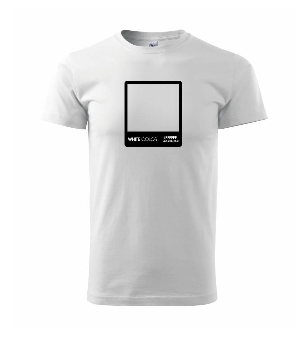 Tričká pre fotografov - RGB white - Tričko extra veľké  (5-8XL)
