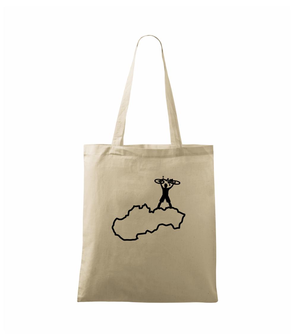 Mapa SK - cyklista na prsiach Mapa SK - cyklista na prsiach
