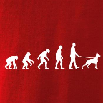 Evolúcia pes doberman (muž-žena)