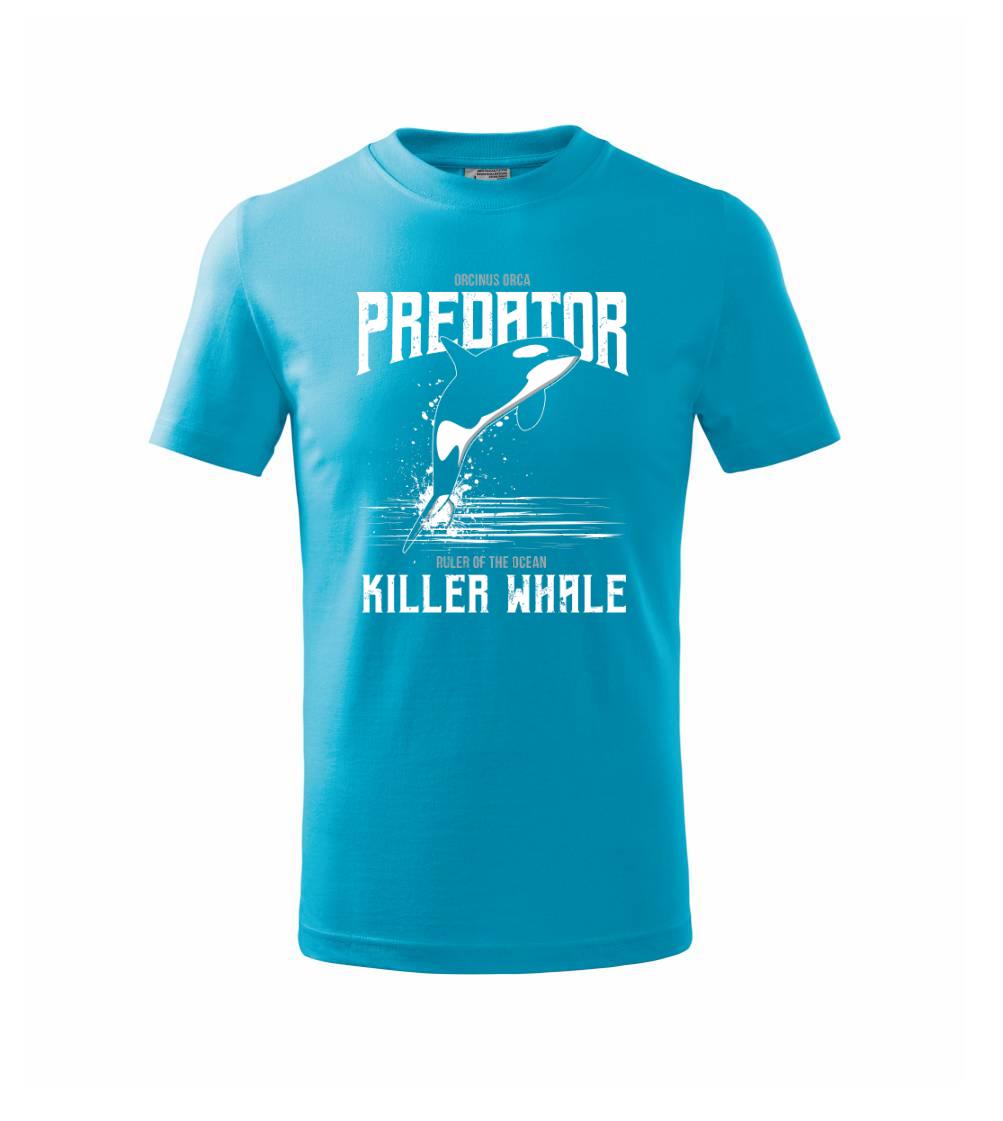 Tričká so zvieratami - Orca predator - Tričko detské bavlnené