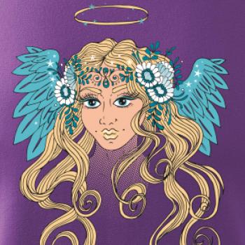 Anjel maľovaný - žena (Pecka design)