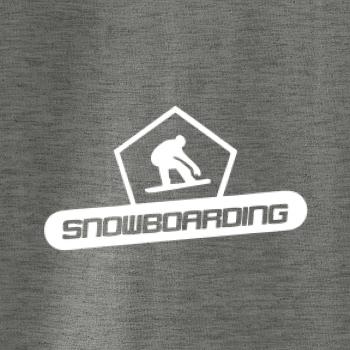 Snowboarding nápis logo