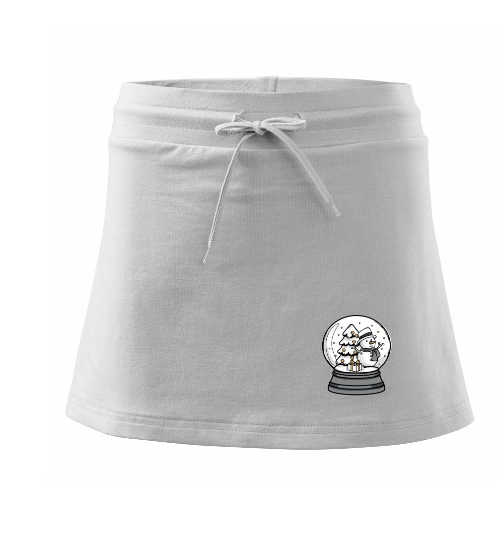 Sněhová koule se sněhulákem