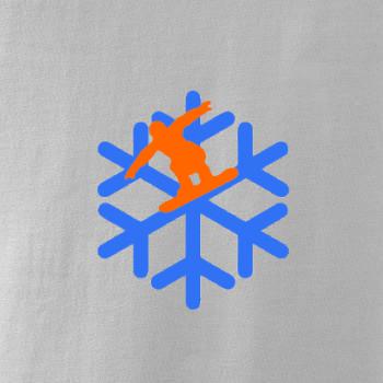 Snowboard vločka Snowboard vločka