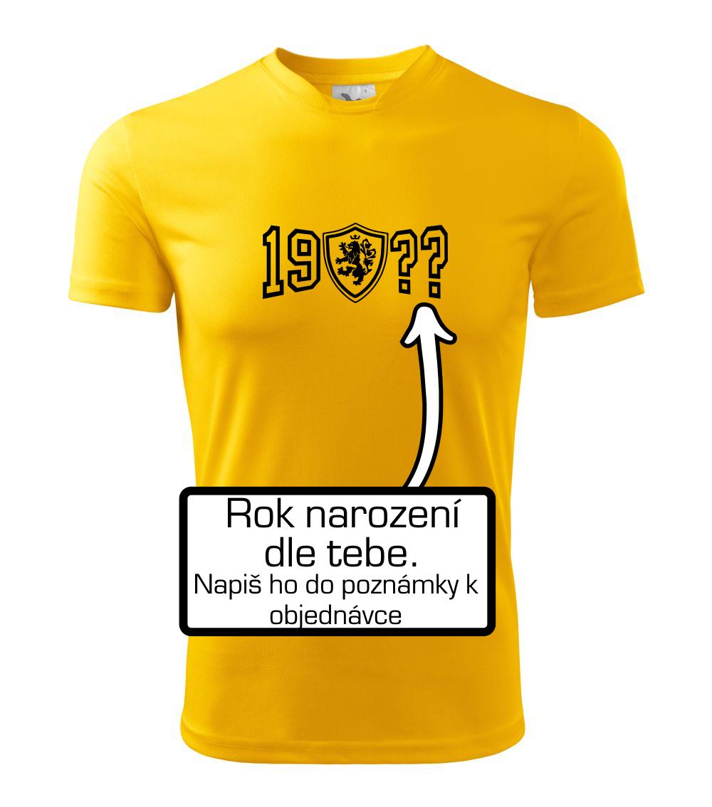 Tričká k narodeninám - Narodeninový motív - znak - Pánske tričko Fantasy športové