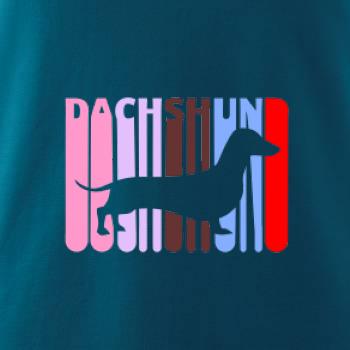 Jazvečík Roztečený nápis