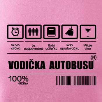 Čiarový kód - Vodič autobusu / Vodička autobusu