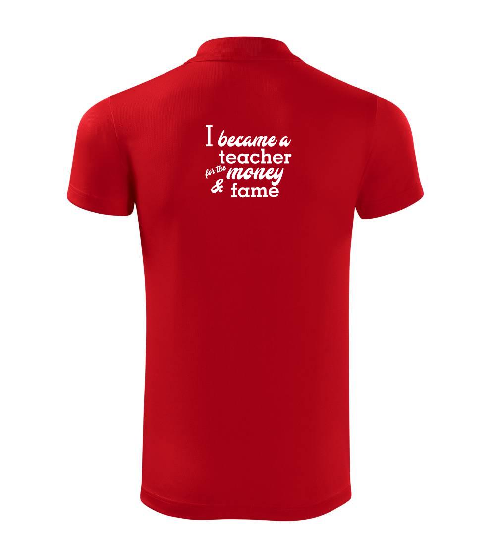 Became a teacher Became a teacher