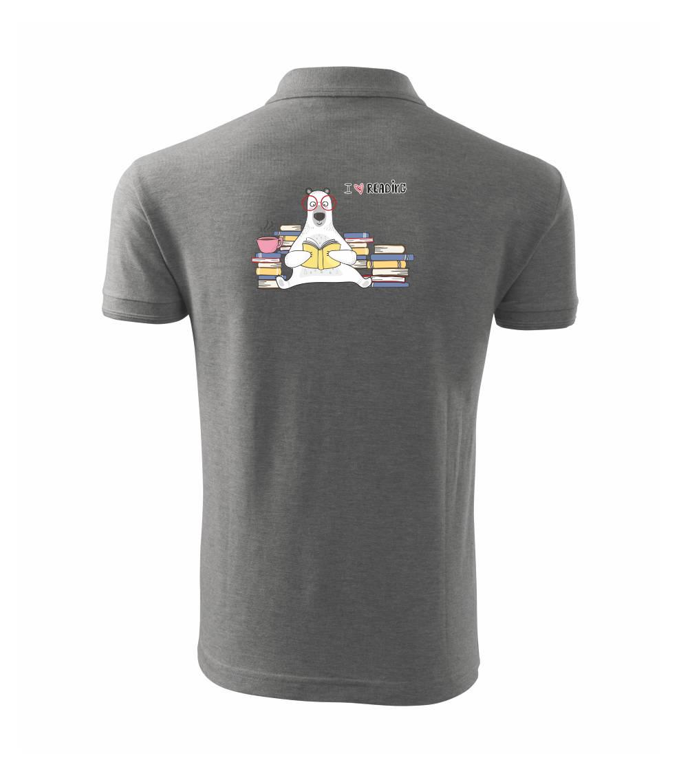 I love reading medveď I love reading medveď