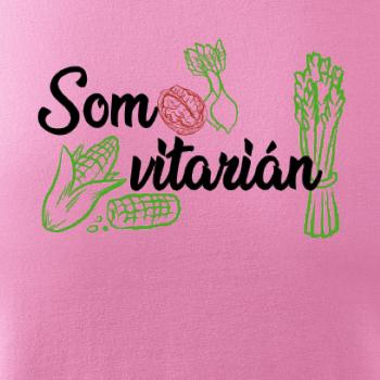 Som vitarián - nápis