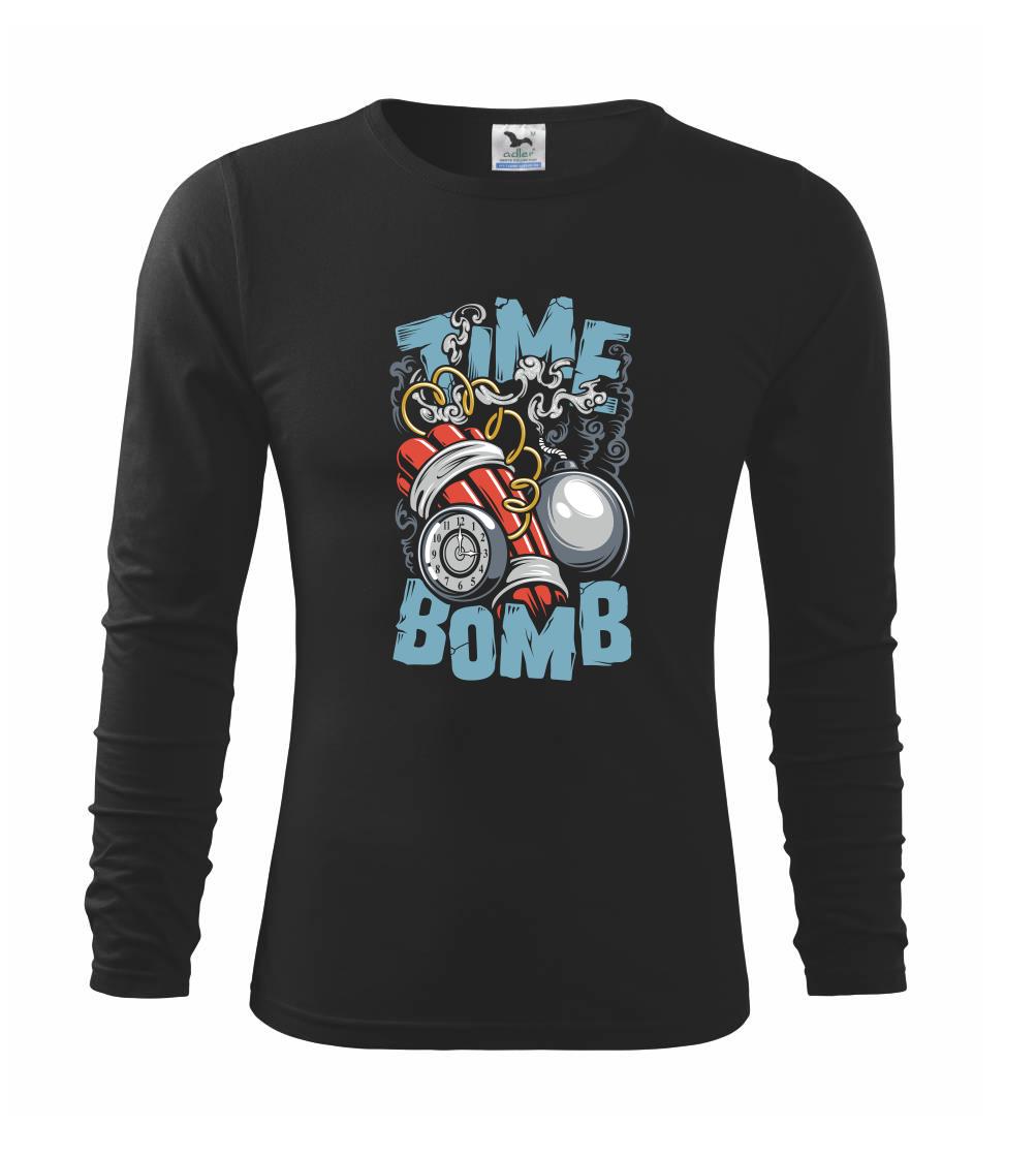 Grafické tričká - Time bomb - Tričko detské Long Sleeve