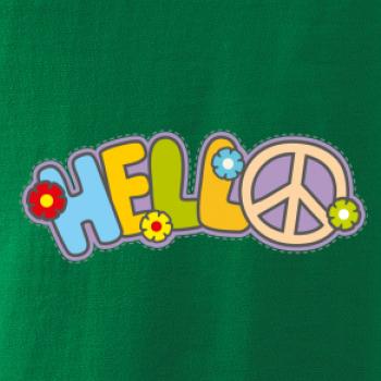 Hello hippie symbol