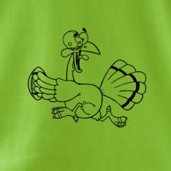 Vystrašená sliepka