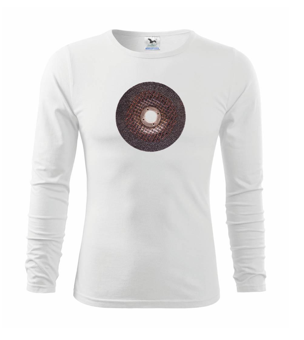 Tričká pre zvárača - Spálený kotúč - Tričko s dlhým rukávom FIT-T long sleeve