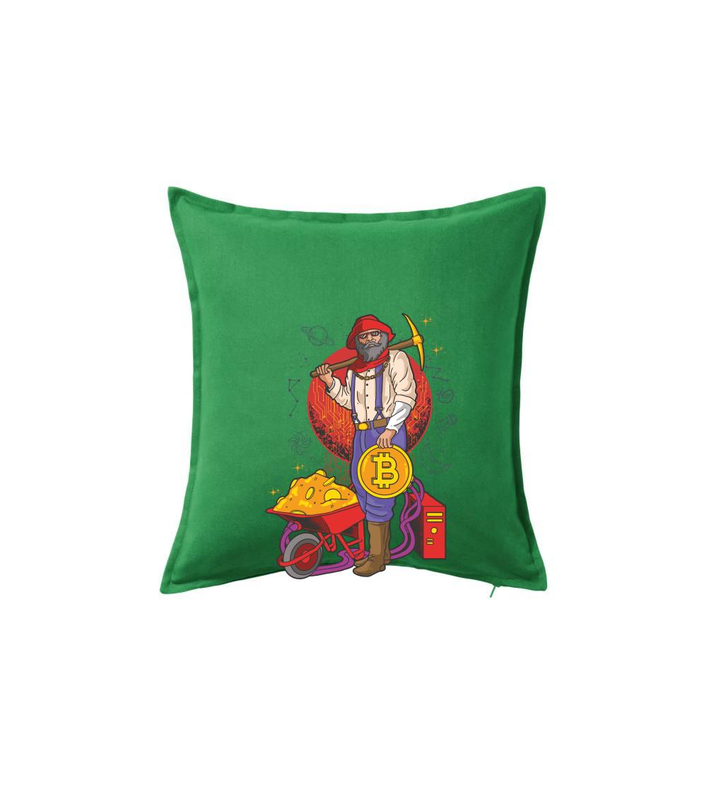 Baník ťaží Bitcoiny