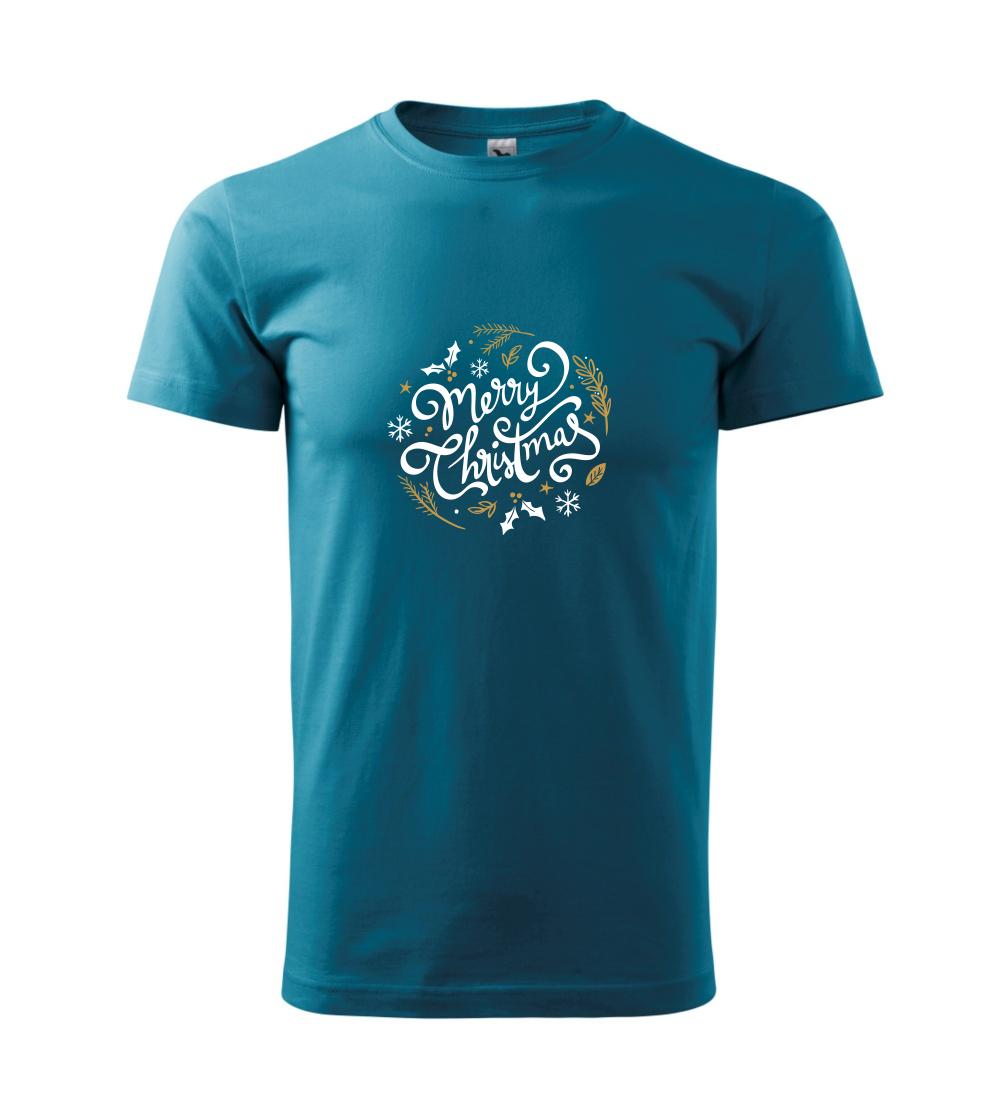 Merry christmas - nápis guľatý Merry christmas - nápis guľatý